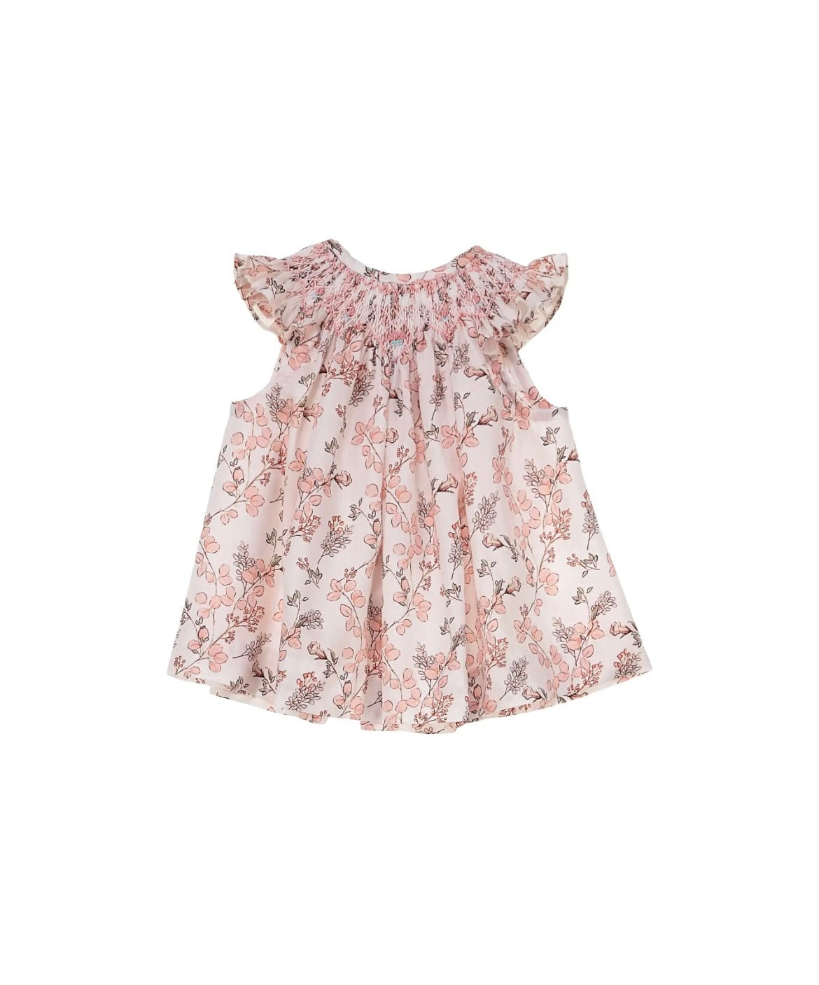 Baby girl soft pink dress